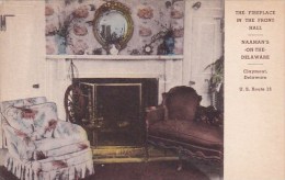 The Fireplace In The Front Hall Naamans On The Delaware Claymont Delaware - Andere & Zonder Classificatie