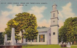 Old Saint Johns Church Broad And Twenty Fifth Street Richmond Virginia - Richmond