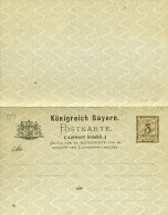 Entier Postal  Carte Avec Réponse Payée 3 Pf Marron - Lettres & Documents