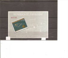 Espace ( BF 32 XXX -MNH- Du Paraguay) - South America