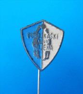 OK RIJEKA - Croatia Ex Yugoslavia Club Old Rare Pin Badge * Volley-ball Voleibol Pallavolo Palla A Volo - Volleybal