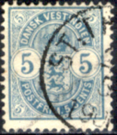 Antille-Danesi-F034 - 1873/79 - Y&T: N.18 (o) Used - Privo Di Difetti Occulti. - Danemark (Antilles)