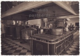 FRANCE PARIS HOPITAL SAINT JOSEPH La Cuisine - 1940s CPA Vintage Postcard - Early Hospital Kitchen View - Gesundheit, Krankenhäuser