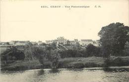 Val D´ Oise - P 443 -  Cergy - Cergy Pontoise - Vue Panoramique  - Carte Bon Etat - - Cergy Pontoise