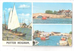 POTTER HEIGHAM MULTIVIEW NORFOLK BROADS YACHT YACHTING SAILING  USED 1979 - Andere & Zonder Classificatie