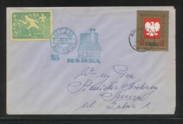 POLAND 1967 SCARCE SCOUTS MAIL RABKA NS SKIING COVER SCOUTS SCOUTING CINDERELLA - Briefe U. Dokumente