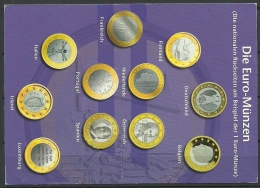 Deutsche Postkarte Euro Coins 1999 Nach Estland Gesendet - Coins (pictures)