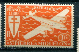 Saint Pierre & Miquelon 1942 - Poste Aérienne YT 4 ** - Nuovi