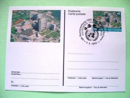 United Nations Vienna 1993 FDC Pre Paid Postcard - UN Office - Briefe U. Dokumente