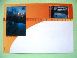 United Nations Vienna 2002 Unused Pre Paid Cover - UN Office - River Or Lake - Brieven En Documenten