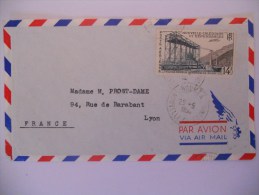 Nouvelle Caledonie Lettre De Noumea 29-5-56 Pour Lyon - Lettres & Documents