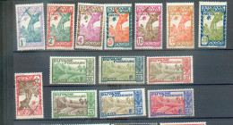 GUY 356 - YT 109 à 132 * Sauf 116 Obli - Unused Stamps