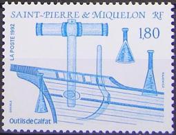 SAINT-PIERRE-ET-MIQUELON SPM  562 ** MNH Outils Et Coque De Bateau Calfat - Neufs