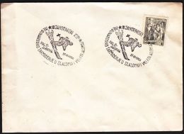 Yugoslavia 1956, Card  W./ Special Postmark "Ski Race On Jahorina", Ref.bbzg - Covers & Documents