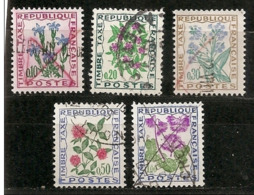 Taxes  N°   96 - 98 - 99 - 101 - 102  -  Oblitérés  -  Fleurs Des Champs - 1960-.... Afgestempeld