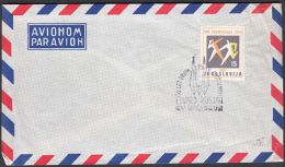 Yugoslavia 1960, Airmail Cover  W./ Special Postmark "Edvard Rusjan", Ref.bbzg - Covers & Documents