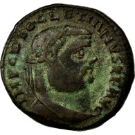 Monnaie, Dioclétien, Follis, TTB, Cuivre, Cohen:101 - The Tetrarchy (284 AD To 307 AD)