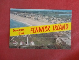 - Delaware>  Fenwick Island   Greetings--  ----   --------ref 1475 - Autres & Non Classés