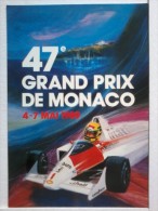 Cartolina 47° Grand Prix De Monaco 4-7 Mai 1989 - Grand Prix / F1