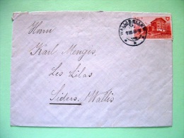 Switzerland 1948 Cover Sent Locally - House - Lettres & Documents