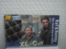 Xl-Call Raf & Ronny Prepaid Carton See 2 Photo's Used Rare - [2] Prepaid- Und Aufladkarten