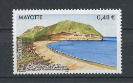 MAYOTTE 2006 N° 187 ** Neuf = MNH Superbe Plage De Moya - Unused Stamps