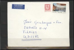 FINLAND Brief Postal History Cover  FI 051 Europe CEPT Air Mail - Covers & Documents