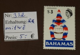 Bahamas Michel Nr:  332   Postfrisch MNH  **   #3996 - 1859-1963 Crown Colony