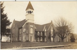Monmouth Oregon, Normal School, Education Architecture, C1910s Vintage Real Photo Postcard - Otros & Sin Clasificación