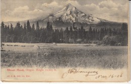 Mt. Hood Oregon, Pull-out Images, C1900s Vintage Postcard - Otros & Sin Clasificación