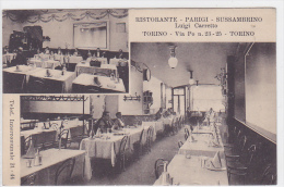 Italy - Torino - Ristorante - Parigi - Sussambrino - Bars, Hotels & Restaurants