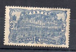 GUYANE N°64 Neuf Charniere - Nuevos