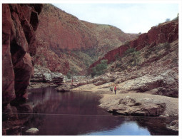 (89) Australia - NT - Ormiston Gorge (with Living Together Stamp At Back Of Card) - The Red Centre