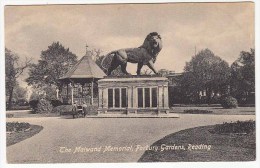 The Maiwand Memorial, Forbury Gardens, Reading, Lion Animal Monument, - Reading