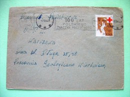 Poland 1960 Cover Sent Locally - Red Cross - Nurse - Covers & Documents