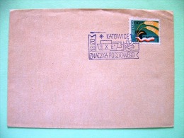 Poland 1961 Special Cancel Cover - Wheat Hammer And Flag - Lettres & Documents