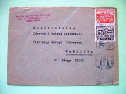 Poland 1962 Cover Sent Locally - Warzawa - Poznan - Lettres & Documents