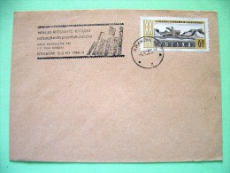 Poland 1966 Special Books Cancel Cover - Bridge - Lettres & Documents