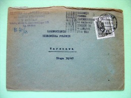 Poland 1969 Cover Sent Locally - Mining Academy - Lettres & Documents