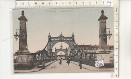 PO7313C# GERMANIA - GERMANY - BAMBERG - PONTE DI LEOPOLDO - Acquerellata  No VG - Bamberg