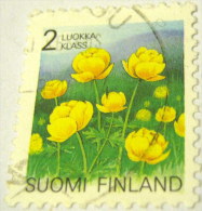 Finland 1992 Flowers Trollius Europaeus 2k - Used - Oblitérés