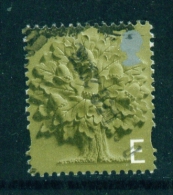 GREAT BRITAIN (ENGLAND) -  2001 To 2002  Oak Tree  'E'  Used As Scan - Engeland