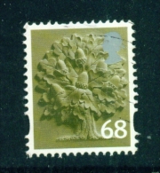 GREAT BRITAIN (ENGLAND) -  2003+  Oak Tree  68p  Used As Scan - Engeland