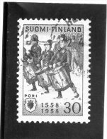 B - 1958 Finlandia -  4° Cent. Città Di Pori - Usati