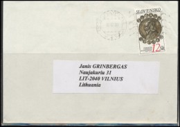 SLOVAKIA Brief Postal History Cover SK 011 Science Bratislava University - Storia Postale