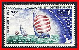 NEW CALEDONIA  1967 SAIL BOATS / YACHTS SC#C50 MNH  SHIPS, REGATTA, MAPS - Nuevos