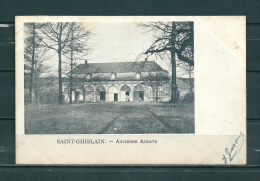 SAINT GHISLAIN: Ancienne Abbaye,  Gelopen Postkaart 1902 (GA16368) - Saint-Ghislain