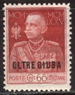 ITALIA - OLTRE GIUBA - GIUBILEO - *MLH - 1925 - Oltre Giuba