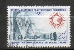 TAAF Année Internationale Du Soleil 1963 N°21 - Used Stamps