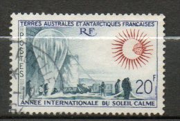 TAAF Année Internationale Du Soleil 1963 N°21 - Used Stamps